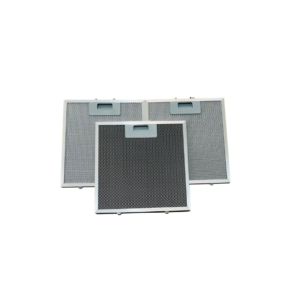 Kit 2 Filtros Metalicos + 1 De Carvão P Coifa Cadence Cfa500