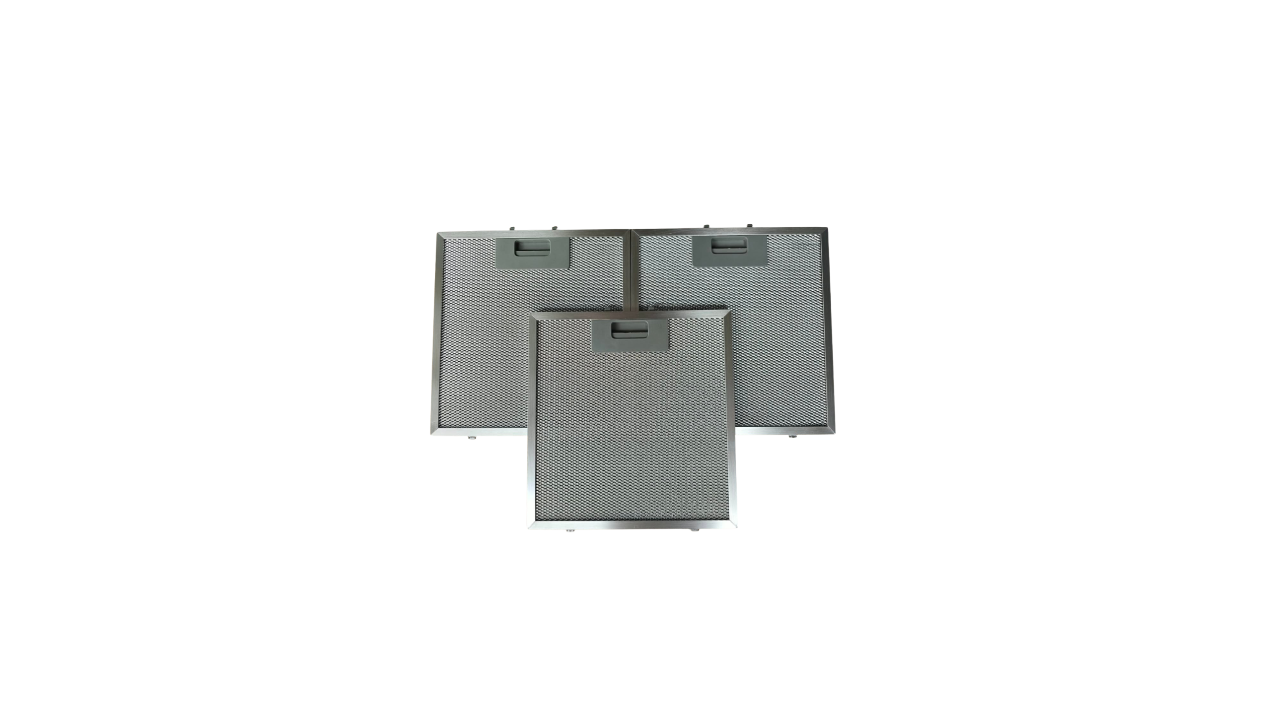 Kit 3 filtros metálicos coifa Falmec e Arix com 23,5x24,5cm