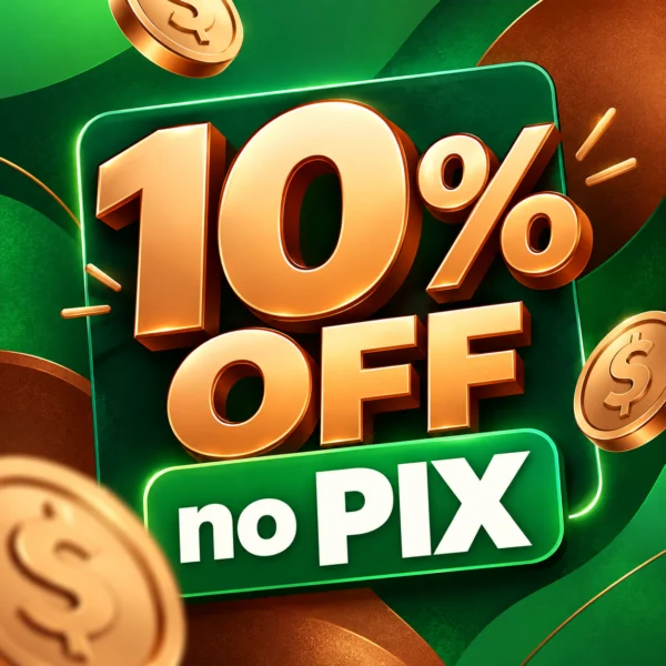 10% OFF no Pix
